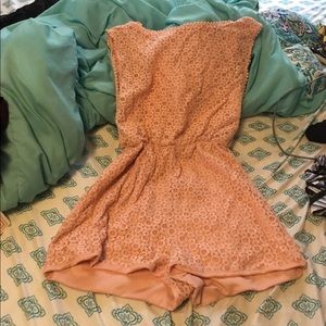 Lace romper